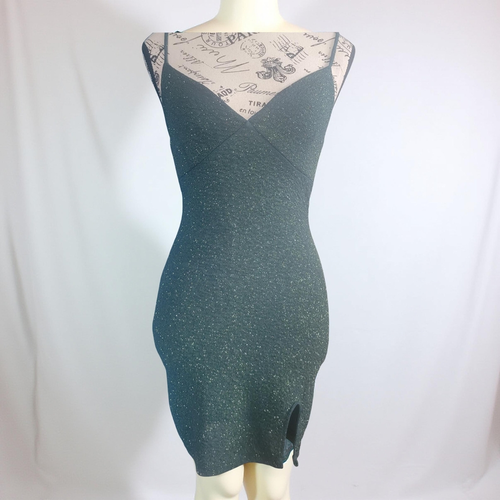 Windsor Sparkling Green Mini Dress